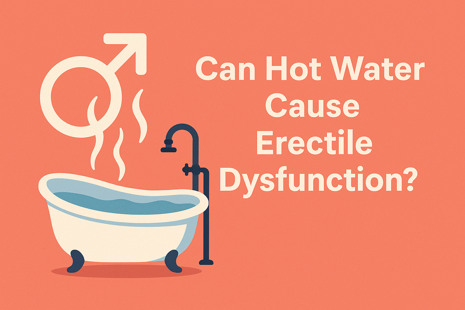 Can Hot Water Cause Erectile Dysfunction?