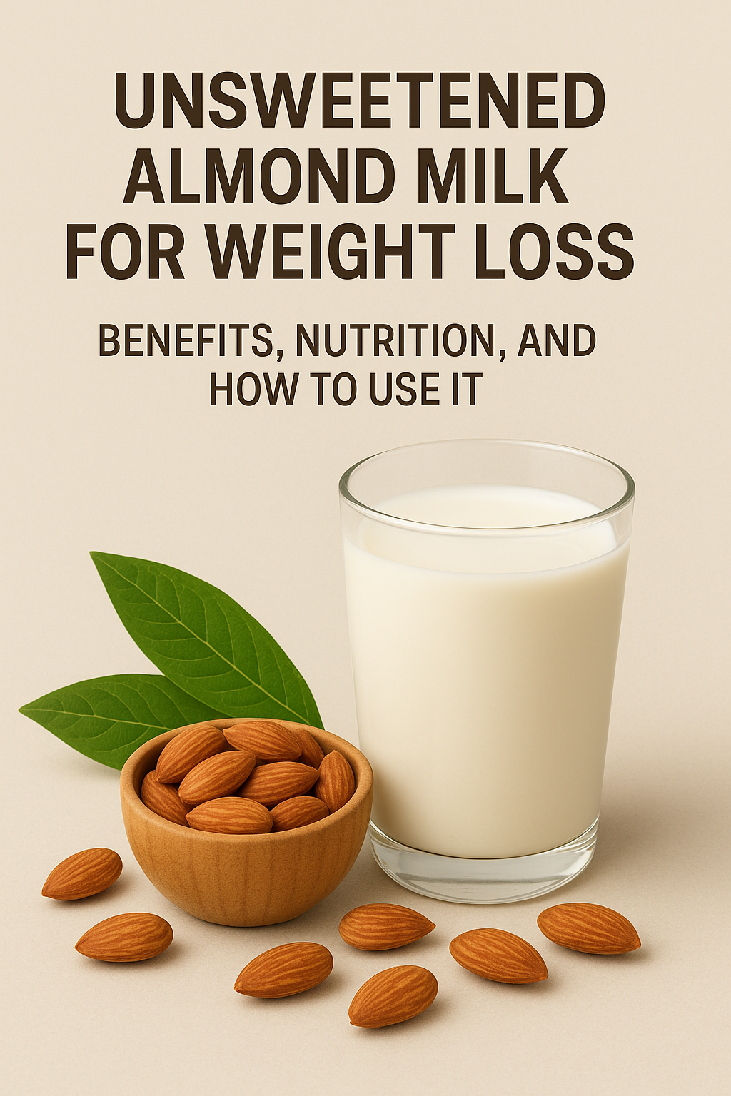 Unsweetened Almond Milk for Weight Loss: Benefits, Nutrition, and How to Use It