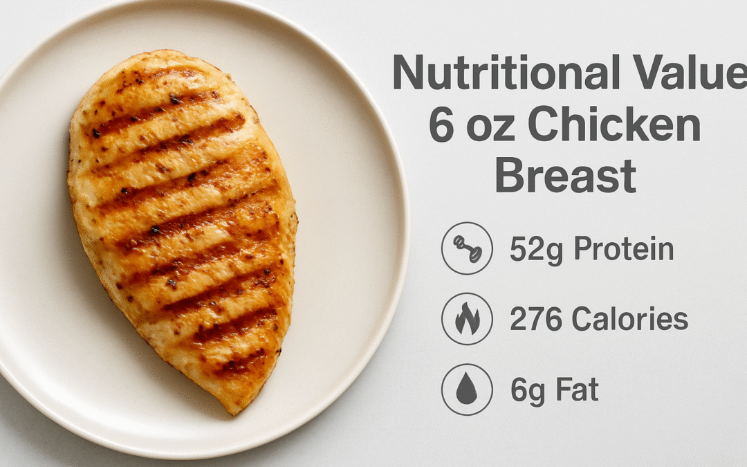 Nutritional Value 6 oz Chicken Breast and Health Insights You Should Know