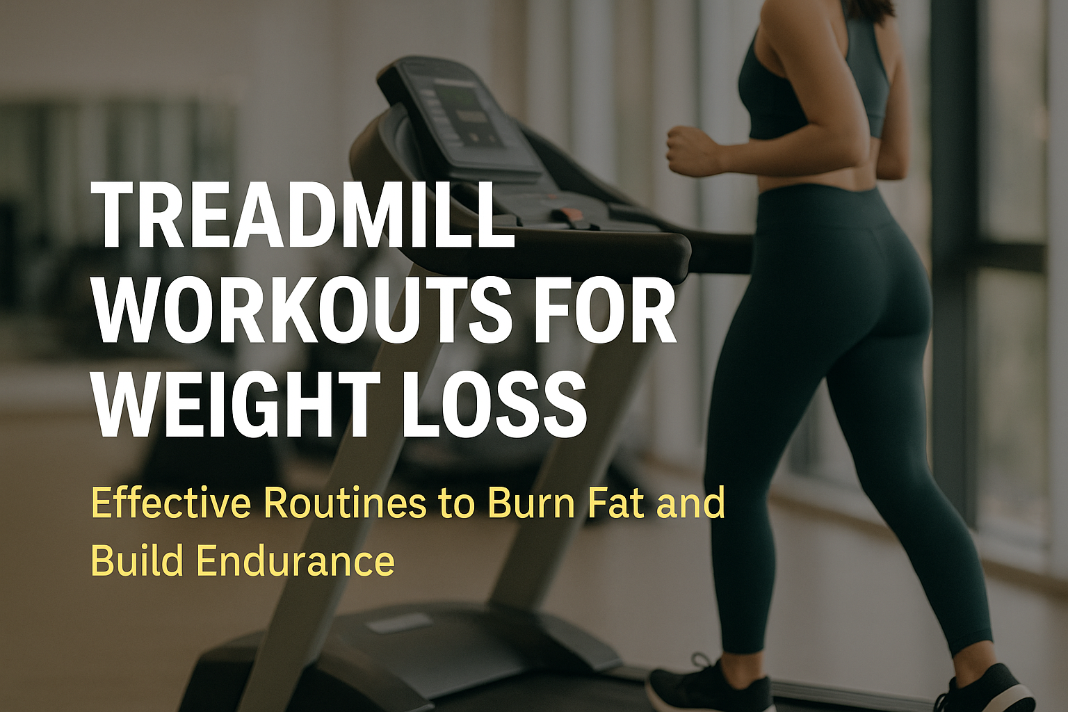 Treadmill Workouts for Weight Loss