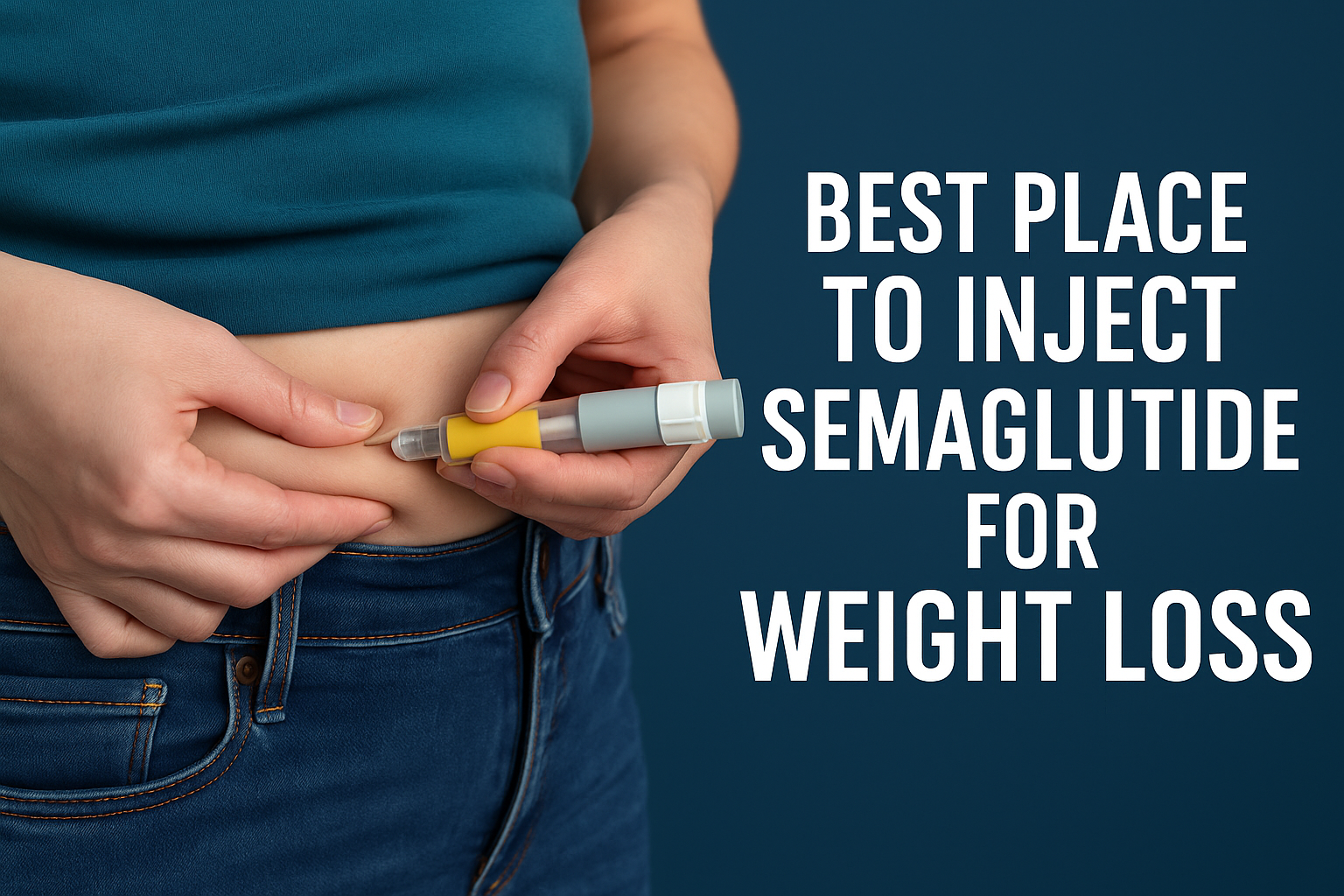 Best Place to Inject Semaglutide for Weight Loss